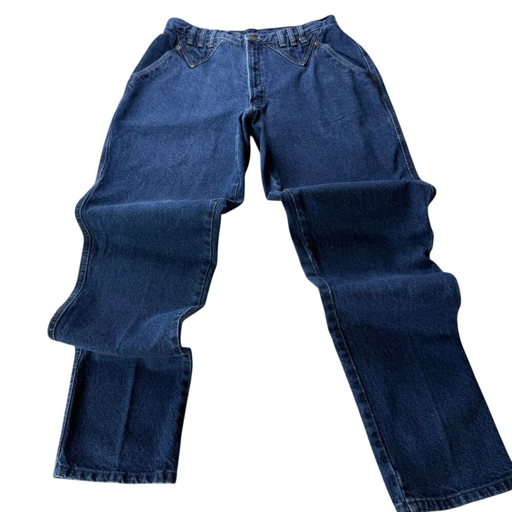 Vintage 1990s Rocky Mountain Clothing Co Women’s 34x35 USA Jeans High Rise